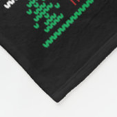 Couverture Polaire Père Noël Dalmatie équitation Cheval Noël Sweater  (Coin)