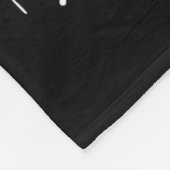 Couverture Polaire Père Noël équitation Cheval Reindeer Xmas Amoureux (Coin)