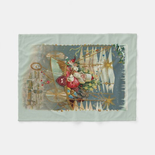 Couverture Polaire Père Noël et son Extraordinaire machine à voler Bl (Devant (Horizontal))