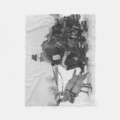 Couverture Polaire Père Noël et son renne de la Turquie (Devant)