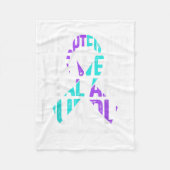 Couverture Polaire Père Noël Favori Waitress Elf (Devant)