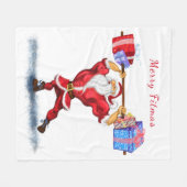 Couverture Polaire Père Noël Fleece (Devant (Horizontal))