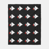 Couverture Polaire Père Noël Ghost (Devant)