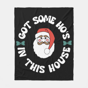 Couverture Polaire Père Noël mignon