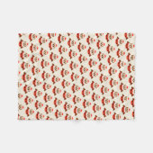 Couverture Polaire Père Noël Owl Fleece Blanket (Devant (Horizontal))