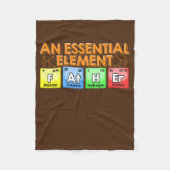 Couverture Polaire Père Un Élément Essentiel Tableau Périodique (Devant)