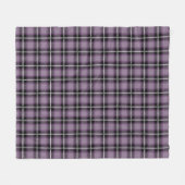 Couverture Polaire Perfection Plaid Violet (Devant (Horizontal))