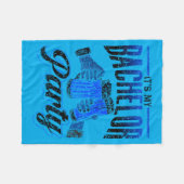 Couverture Polaire Performance d'équipe du marié pour l'enterrement d (Devant (Horizontal))
