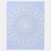Couverture Polaire Periwinkle Mandala - Bora in Juniper Berry (Devant)