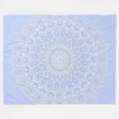 Couverture Polaire Periwinkle Mandala - Bora in Juniper Berry (Devant (Horizontal))