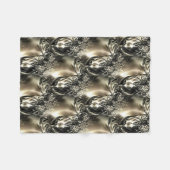 Couverture Polaire Perles dorées (Devant (Horizontal))
