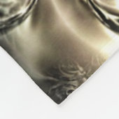 Couverture Polaire Perles dorées (Coin)