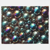 Couverture Polaire Perles noires (Devant (Horizontal))