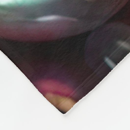 Couverture Polaire Perles noires (Coin)