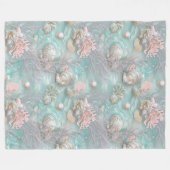 Couverture Polaire Perles sous la mer (Devant (Horizontal))