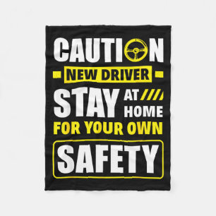 Couverture Polaire Permis de conduire drôle Nouveau conducteur