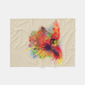 Couverture Polaire Perroquet (Devant (Horizontal))