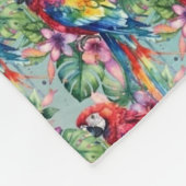 Couverture Polaire Perroquet (Coin)