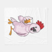 Couverture Polaire Perroquet au jus (Devant (Horizontal))