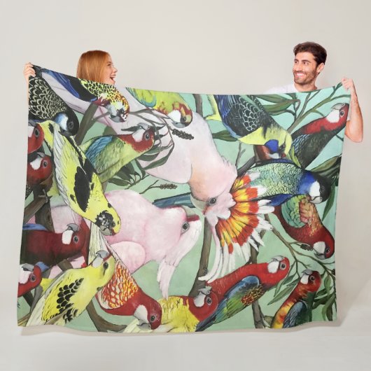 Couverture Polaire Perroquet autochtone australien (En situation)