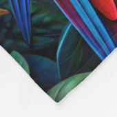 Couverture Polaire Perroquet coloré (Coin)