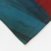 Couverture Polaire Perroquet rouge tropical (Coin)