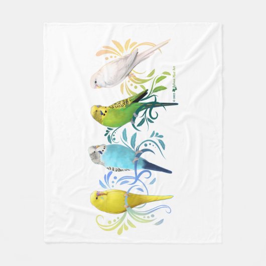 Couverture Polaire Perruques colorées (Devant)