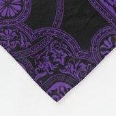 Couverture Polaire Persan Violet  (Coin)