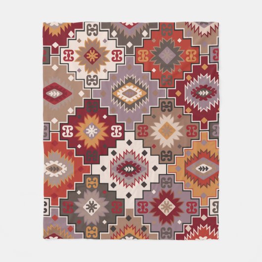 Couverture Polaire Persian carpet original design, tribal texture. Ea (Devant)