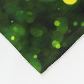 Couverture Polaire Personalized Baby Blanket With Green Faux Sparkle  (Coin)