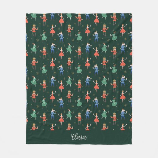 Couverture Polaire Personalized Christmas Nutcracker Cocktail (Devant)