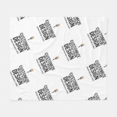 Couverture Polaire Personalized Company Branded Custom Minimalist  (Devant (Horizontal))