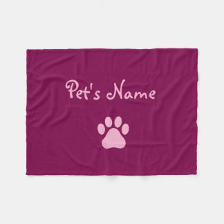 Couverture Polaire Personalized Dog Blankets
