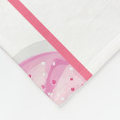 Couverture Polaire Personalized Happy Easter Lollipop Candy Photo (Coin)