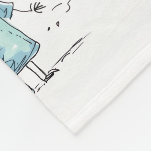 Couverture Polaire Personalized Kids Drawing (Coin)