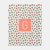 Couverture Polaire Personalized Ladybug Throw Blanket (Devant)