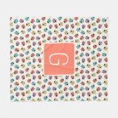 Couverture Polaire Personalized Ladybug Throw Blanket (Devant (Horizontal))