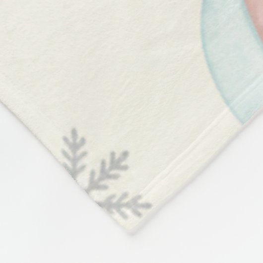 Couverture Polaire Personalized My First Christmas Name Keepsake  (Coin)