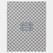 Couverture Polaire Personalized Pastel Throw Modern Cozy Accent (Devant)