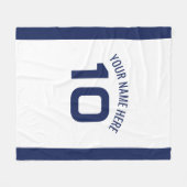 Couverture Polaire Personnalisable (Devant (Horizontal))