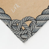 Couverture Polaire Personnalisable LargeThrow - Idées Cadeaux Les Aim (Coin)