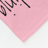 Couverture Polaire Personnalisable Ninja Girls Rose (Coin)