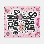 Couverture Polaire Personnalisé (Devant (Horizontal))