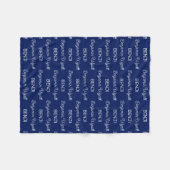 Couverture Polaire Personnalisé (Devant (Horizontal))