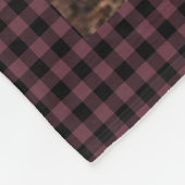 Couverture Polaire Personnalisé 11 Photo Collage Chèque Motif Fleece (Coin)