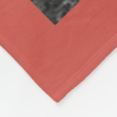 Couverture Polaire Personnalisé 11 Photo Collage Rouge Chaud (Coin)