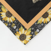 Couverture Polaire Personnalisé À Ma Mère Amour De La Fille Eléphant (Coin)