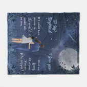 Couverture Polaire Personnalisé À Mon BoyFriend Blanket (Devant (Horizontal))