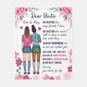 Couverture Polaire Personnalisé À Mon Meilleur Merci D'Ami Pour Tou