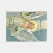 Couverture Polaire Personnalisé Ajouter le nom Guardian Angel Blanket (Devant (Horizontal))